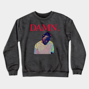 Abstract Damn Crewneck Sweatshirt